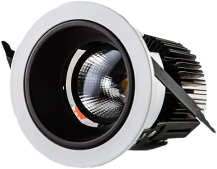 10W/20W 埋め込み式ダウンライト LED ホーム照明 超薄型 隠し天井ライト 30°調節可能 ウォールウォッシャー グレア ホ