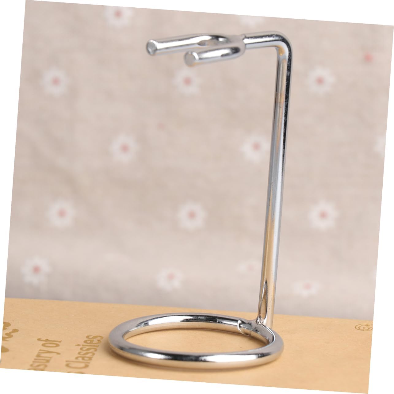 Safety Razor Rack Brush Holder Double Shaving Stand Metal Shaving Stand for Razor and Brush Style