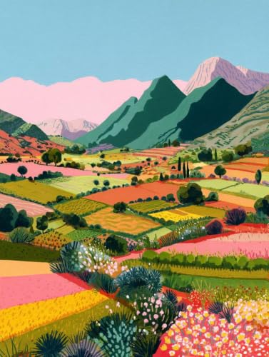 Regalos para mujer originales con este lienzo de pintura por números de 50x70cm
