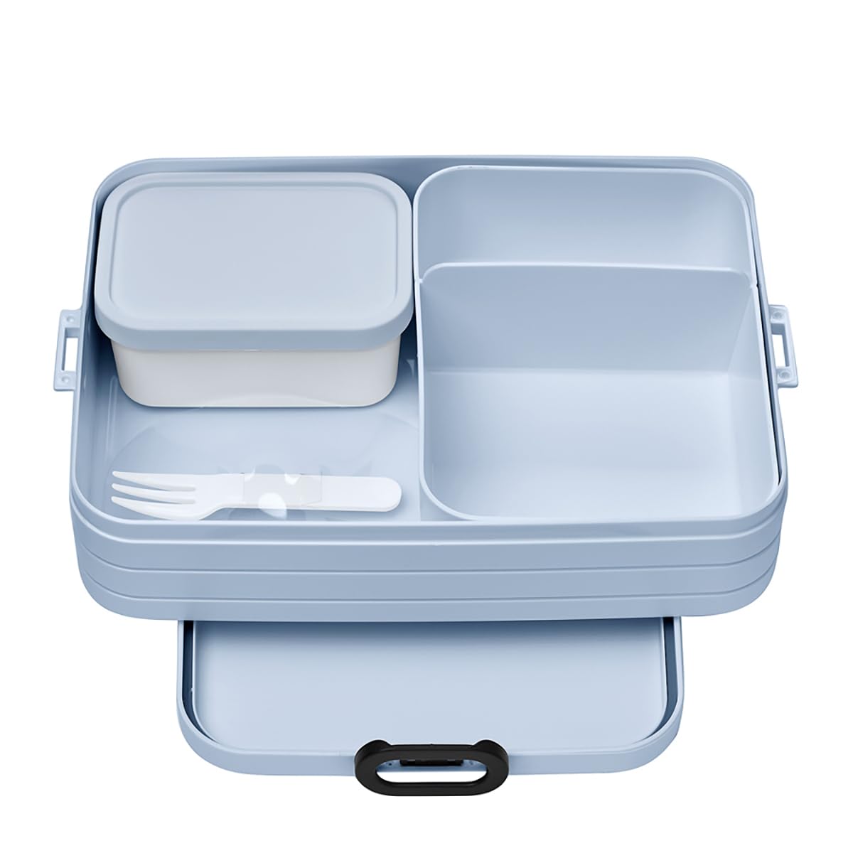 Ferocity Lunchbox Set für Kinder Mädchen zur Schule Personalisiert mit Namen Brotdose Wasserflasche Trinkflasche BPA frei Essen für Unterwegs mit Gabel und Bento Fach To Go Dinosaurs [153]