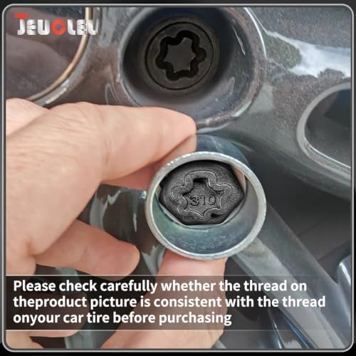Image of 35PCS Wheel Lock Nut Key Kit Compatible with Mercedes Benz