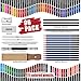 96pcs Colored Drawing Pencils Kit Sketching, Graphite Pencils With Convenient Case, Ideal School Art Supplies Gift for Artists Adults Teens Beginner, Ideal for Shading, Blending,Art Supplies Set,