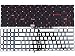 Produktbild Deutsche Tastatur - mit Rot Beleuchtung, ohne Rahmen - für MSI GP75 9SD-419, GP75 9SD-431, GP75 9SD-437, GP73 8RF-415, GP73 8RF-473, GP73 8RF-296