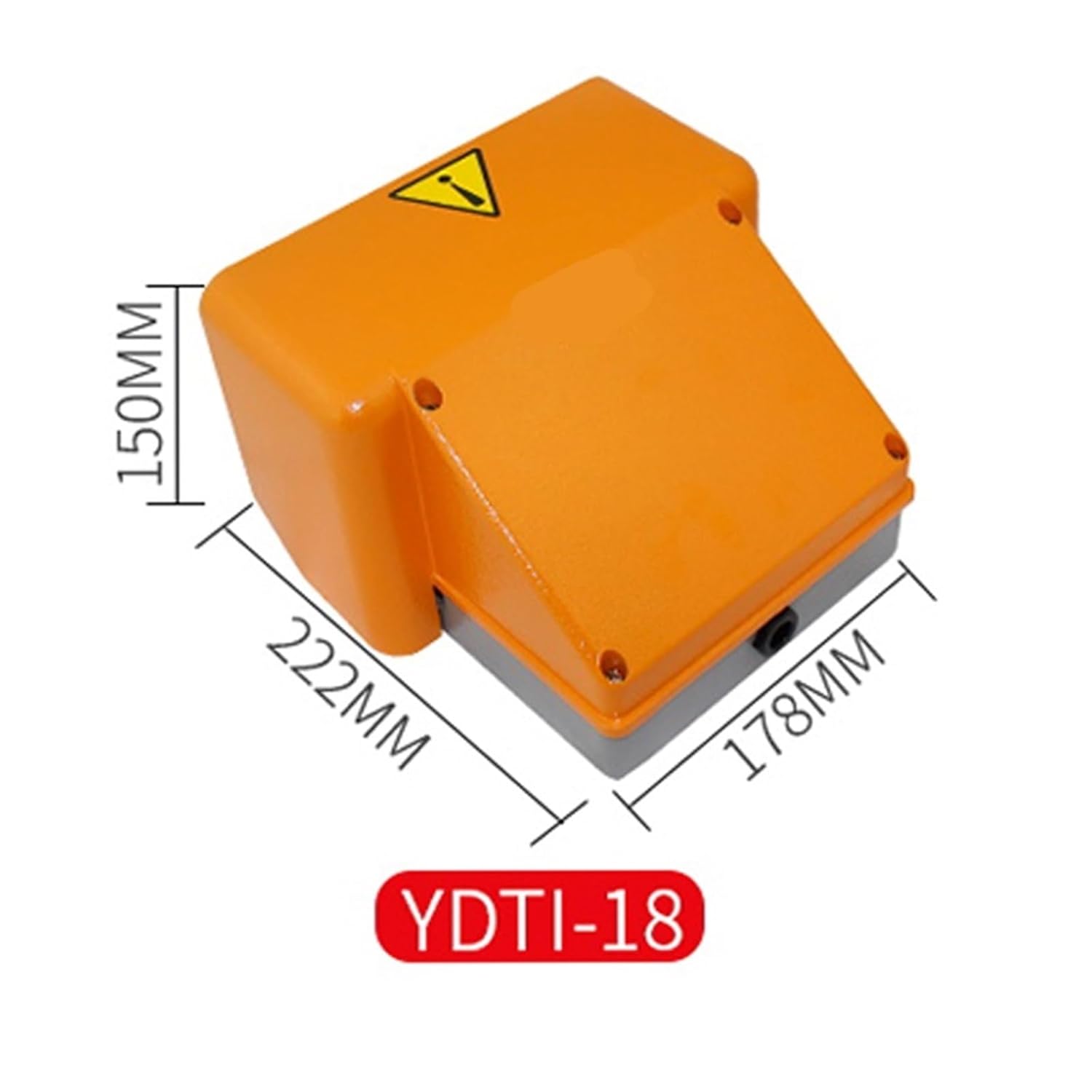 YDT1-15 YDT1-18 Foot Treadle Switch Pedal Foot Control Switch 250V 380V 10A Double Pedal Use for Bending Machine Punch