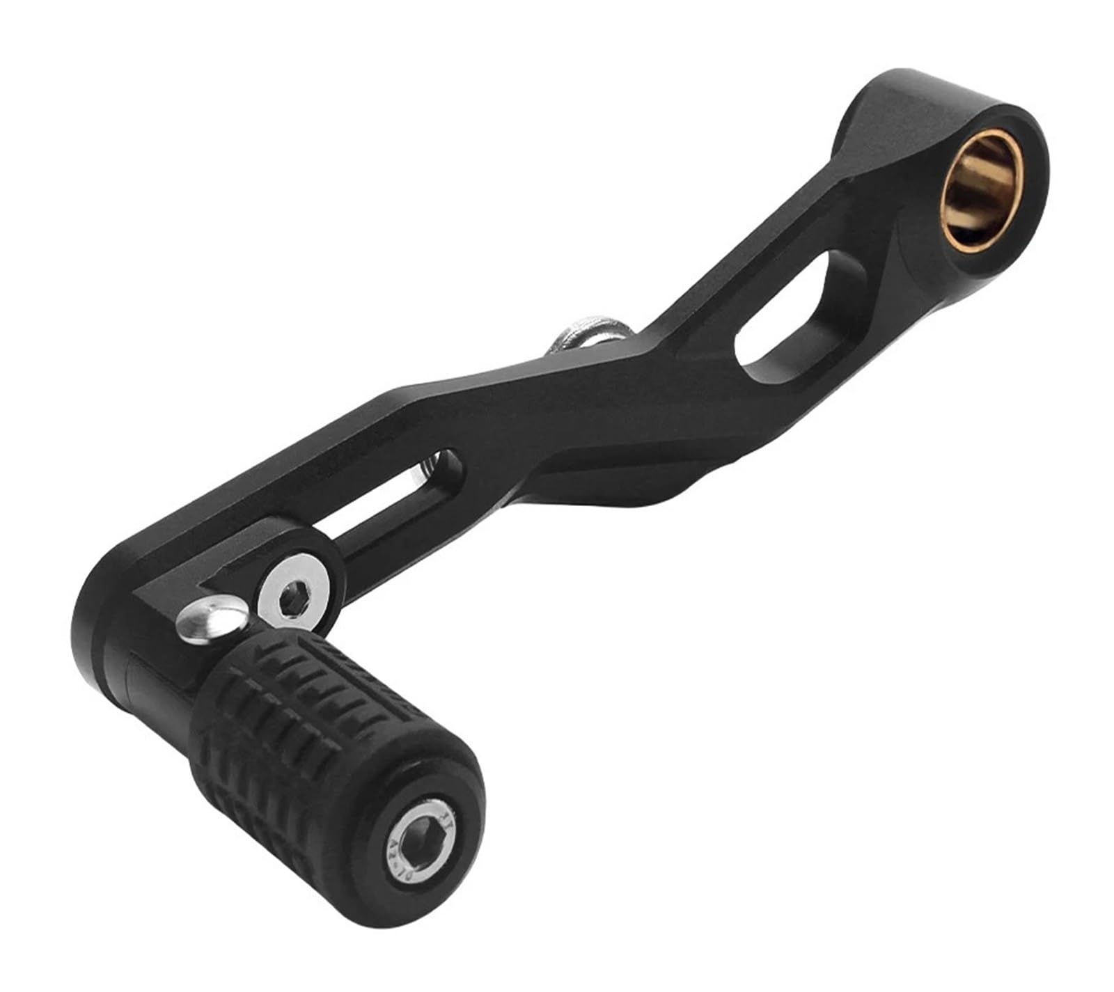 Qr0cjnpb Black Motorcycle Gear Shifter Motorcycle Adjustable Folding Gear Shift Lever Shifter Pedal For Africa Twin For Crf1000 L Crf1000l Crf1100l 2015-2024