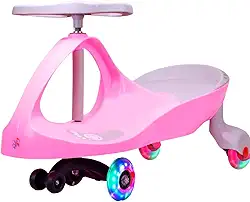 Carrinho Rolimã Zig Zag Car 360 Roda Led Infantil - Castela