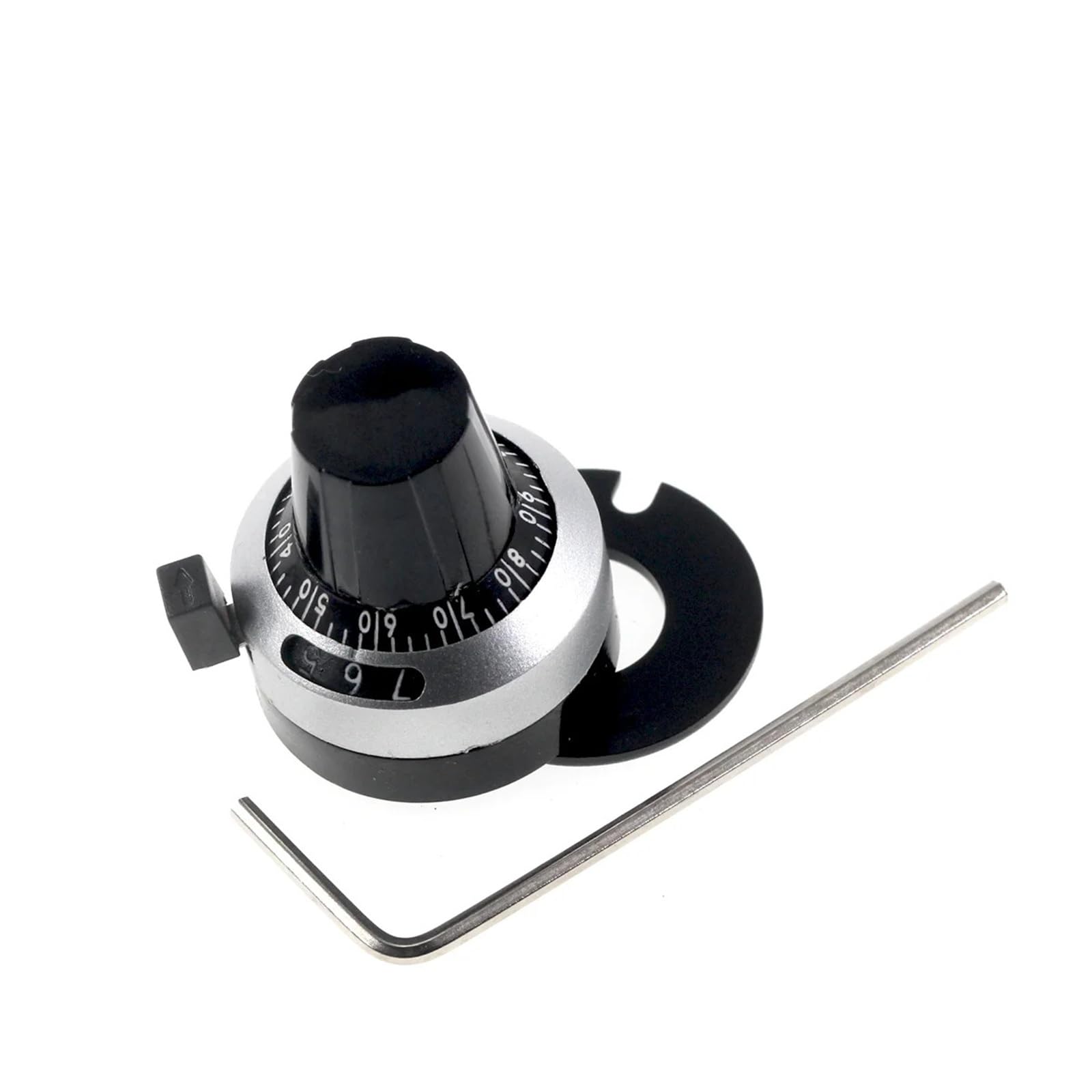 Potenciómetro de escala 3590 3590S de 6,35 mm con múltiples vueltas, 10 unidades