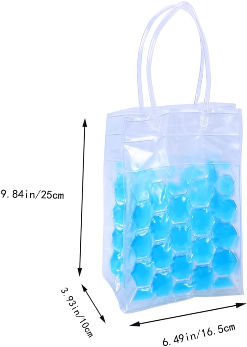 Wine Bottle Chill Cooler Insulated Ice Bag Bottle Ice Bag Chiller for Eco-friendly Gel Carrier