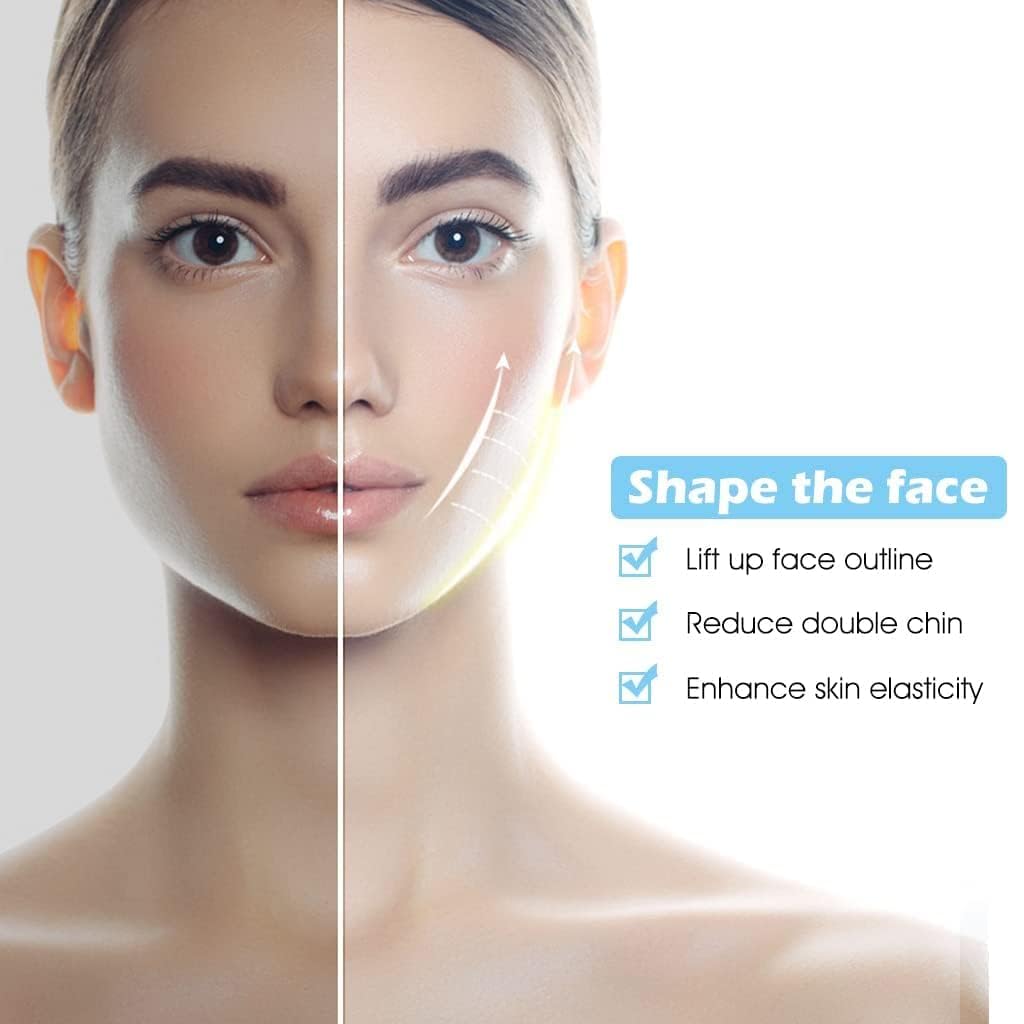 Swabs® Double Chin Lift Mask,Silicon V Line Lifting face lifting mask Double Chin Reducer for Women and Men Tightening Skin (pack of 1) 2