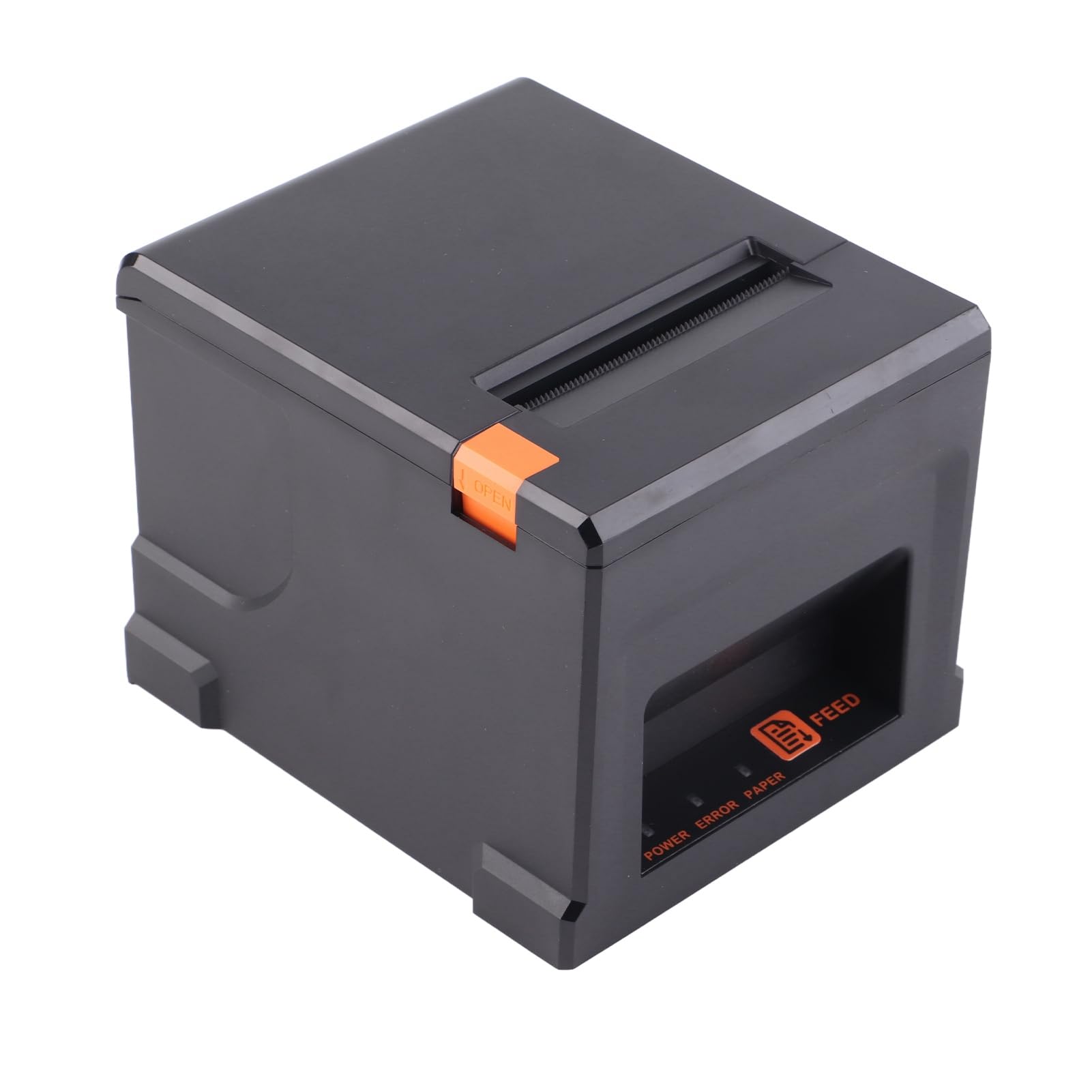 Jectse Stampante per Ricevute Stampante Termica Ad Alta velocità a Basso Rumore da 100-240 V Stampante Termica per Raccolta IP Automatica da 80 Mm per di Ristorazione (Spina