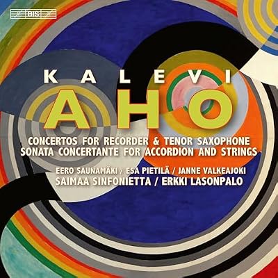 Aho -Concertante works for recorder, saxophone and accordion
