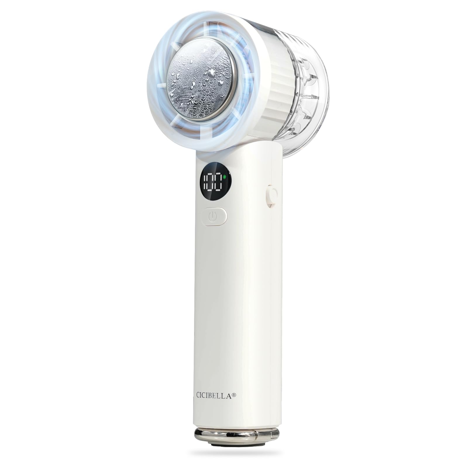 CICIBELLA ハンディファン ホワイト Amazon | CICIBELLA ハンディファン 冷却プレート 手持ち扇風機