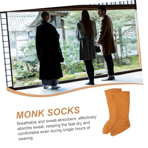 Calcetines monje cómodos y multifuncionales de algodón transpirable para hombres 5