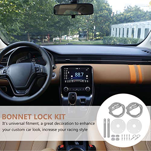 FAVOMOTO Pin Gancho Com Acessórios Aparência Da Liga de Alumínio Car Racing Capa Pin Bloqueio Kit