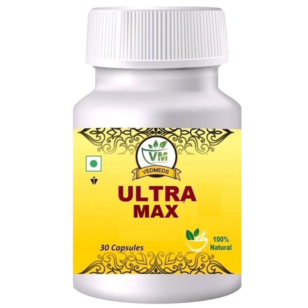 Ultra Max Capsule for Men | 9 Special Herbs | Energy & Vitality Formula | Traditional Ayurvedic Supplement (10 Capsules) — Amazon image 7
