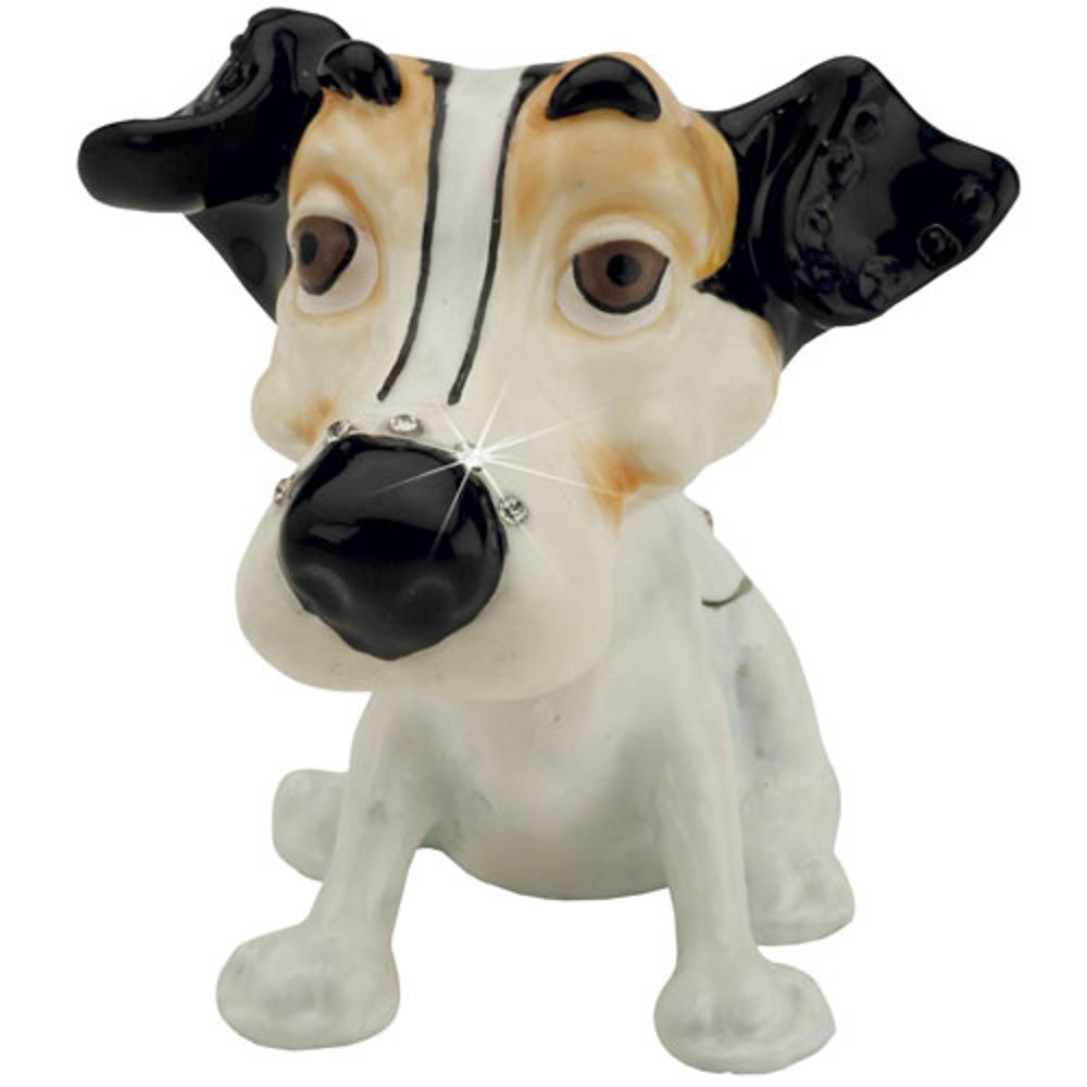 Little Paws Miniatures Trinket Box - Wilf The Jack Russell