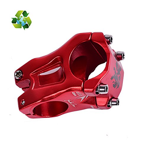 31.8 45mm Stem Mountain Bike Stem Aluminum Short Handlebar Stem Riser Ultra-Light MTB