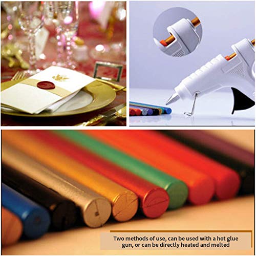 5 stuks meerkleurige kabel flexibele zegelwas was voor postzegels waszegel stempel wax-zegel rood 5 stuks (kleur: roze) - Image 4