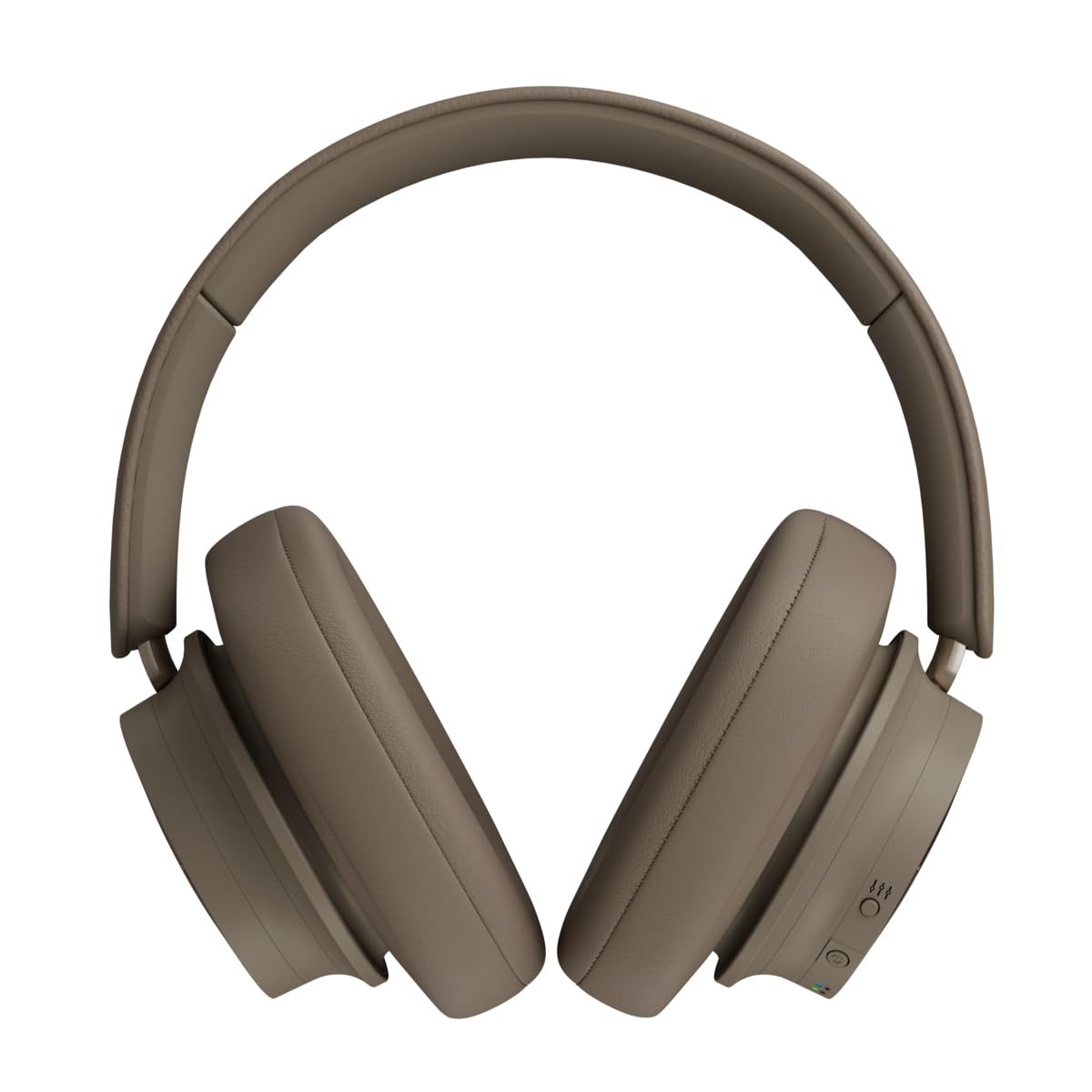 DALI IO-12 Over-The-Ear Wireless/Wired Hi-Fi Headphones with ANC, Bluetooth AptX & Patented SMC Driver Technology, 35 Hours Battery Life - Mocha Grey