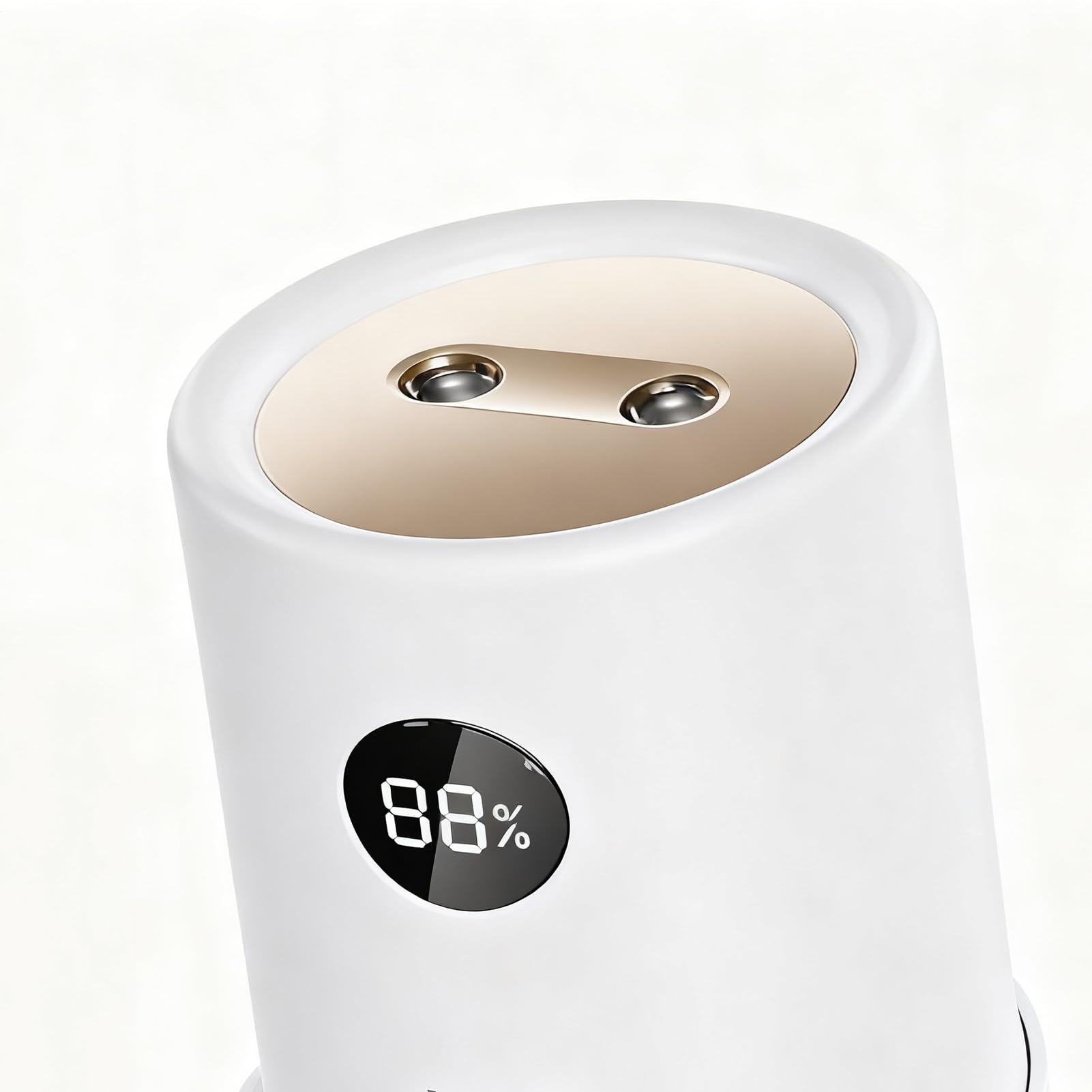 Umidificatore per interni | Umidificatore a doppio ugello con serbatoio da 320 millilitri | Purificatore d'aria per camera da | per casa bagno asilo ufficio auto viaggio inverno