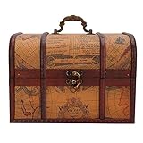 ▶ Schön und praktisch: Das Schloss besteht aus legiertem Material, ist sicher und praktisch. Ergonomischer Griff, Retro-Stil, schön, leicht zu meistern.