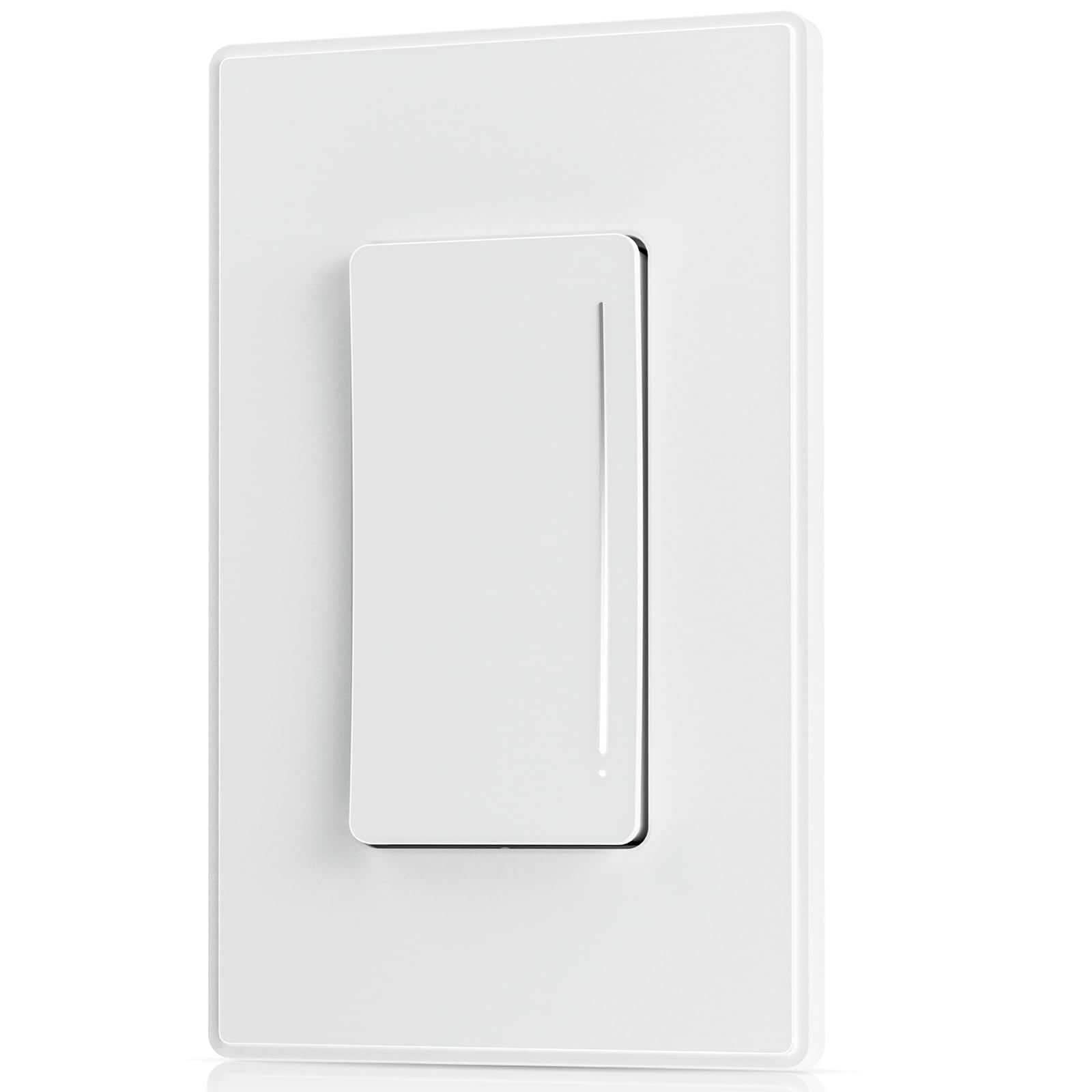ELEGRP Dimmer Switch, Touch Dimmer Light Switch for LED Lights 150W, INC/HAL 450W,Single Pole & 3 Way LED Dimmer Switch, Needs Neutral Wire, Wall