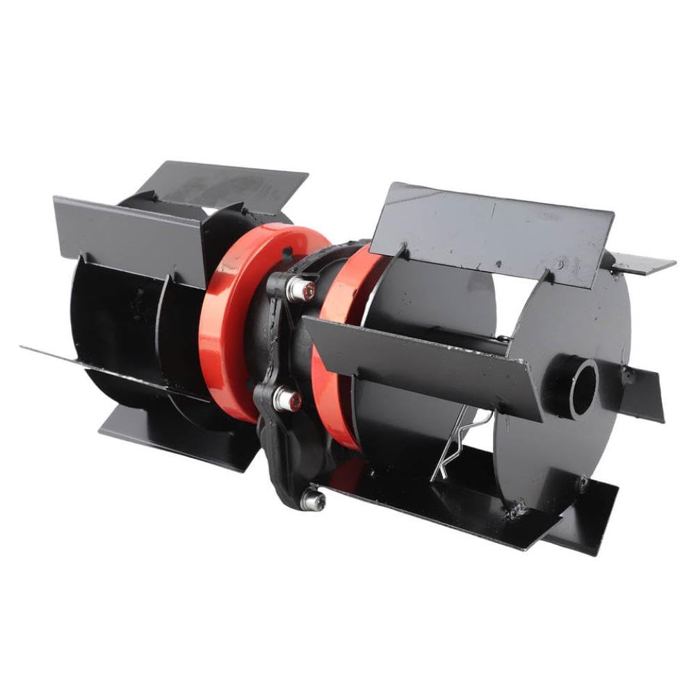 10cm 9 Dientes Roda de la rotación para Lawn Mower Tiller Scarifier Equipo de energía Exterior Substitución de Piezas de Herramienta de jardín Accesorios de reparación