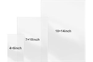 3-Size Heat Shrink Wrap Bags for Effortless Homemade Packaging