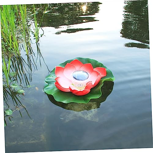 SEWOART Luzes de lago, lâmpada de flor, iluminação flutuante para piscina, luz noturna decorativa, l