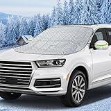 🚗【Sichere Reflektierende Streifen】Ein fluoreszierender streifen auf jeder seite des spiegels, kann nachts oder bei schnee deutlich gesehen werden, sorgt für die sicherheit von passagieren und autos.