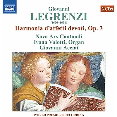Giovanni Legrenzi: Harmonia d'affetti devoti, Op. 3