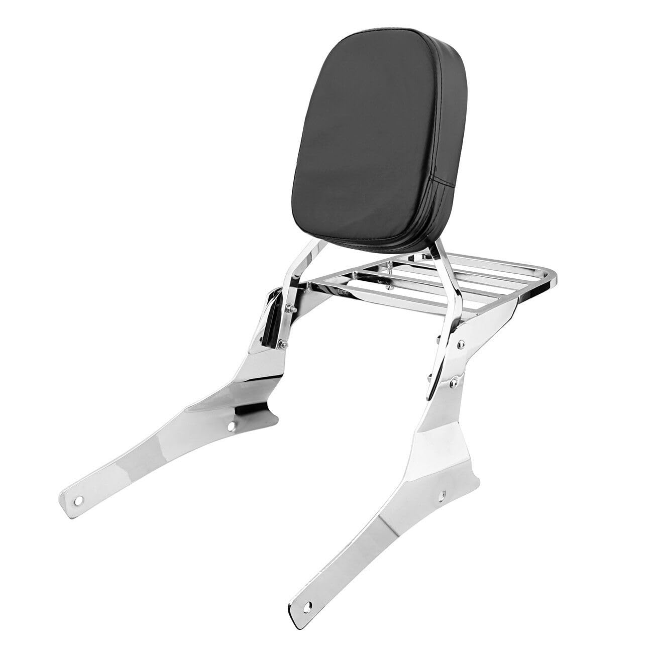 pour Suzuki pour Boulevard C50 2005-2014 pour Volusia Vl800 pour Intruder Classic 400 Moto Dossier Sissy Bar Porte-Bagages Coussin Coussin Porte-Bagages Arrière