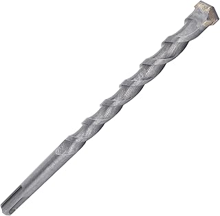 Hegebeck 12mm x 200mm Masonry Drill Bit Carbide Tipped Bit 12mm Round Shank for SDS Plus Impact Drill 1 Pcs