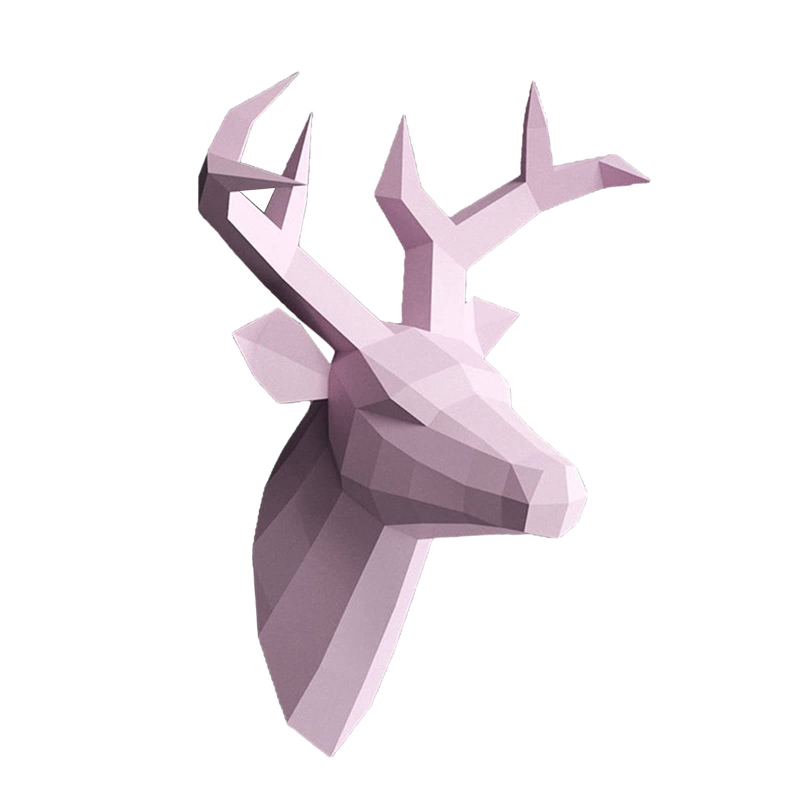 Buy Generic DIY Paper Wall Trophy; Origami Deer Head Wall Decor Art