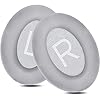 Coussinets de rechange premium pour casque Bose 700 NC700 Mousse à mémoire de forme avec suppression du bruit en cuir synthétique plus doux, plus épais, extra durable et fiable (argent)