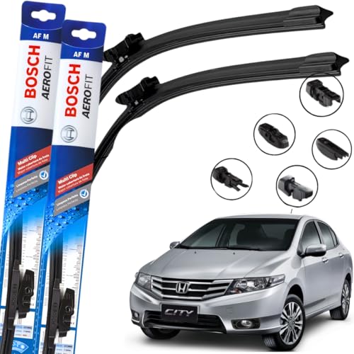 Par Palheta Limpador Parabrisa Multiclip City 2009 À 2014