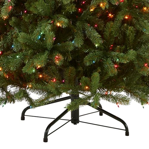National Tree Company 6.5 ft Pre-Lit Downswept Douglas Fir Artificial Christmas Tree, 450 Multicolor Lights, 1,227 Tips, Includes Stand, Green by National Tree Company - Image 3