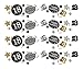 Produktbild amscan 9900555 Konfetti 18 Silber und Gold
