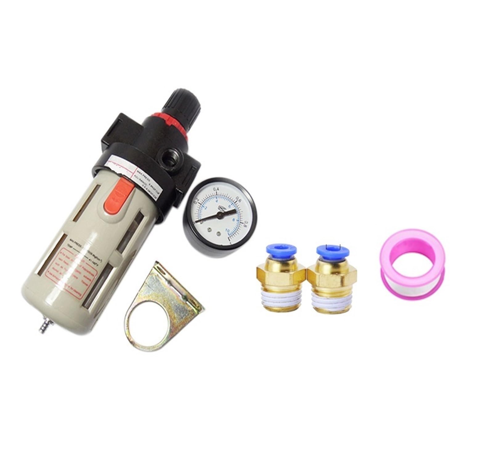 AYNRJKKX BFR2000 air Source Treatment Unit Filter Pressure Regulator Compressor with Oil Separator(BFR200 AND PC4-02)