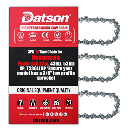 Husqvarna 225i 14" Chainsaw Chain (3-Pack)