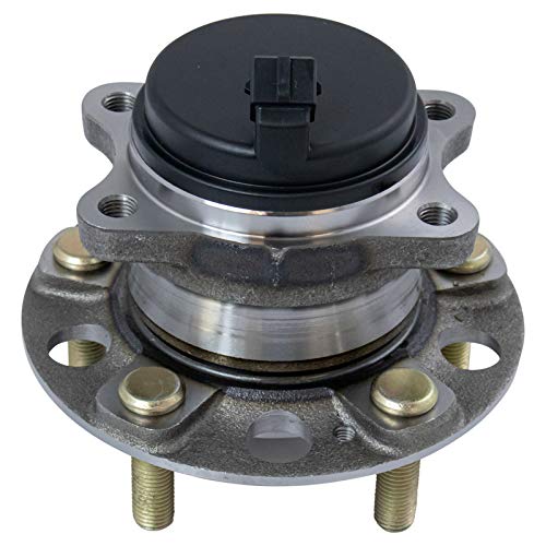 Image of TRQ Rear Wheel Bearing and Hub Assembly Set 2 Piece Compatible with 15-19 Hyundai Sonata 16-17 Tucson SE Limited FWD 18-21 Tucson FWD 16-20 Kia Optima