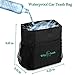 Big Ant Waterproof Car Trash Bag for Little Leak Proof – Car Garbage Bag with Side Pocket(Black)