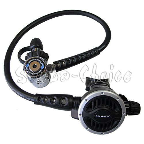 Palantic Scuba Diving Regulator Set with Adjustable 2nd Stage, 27