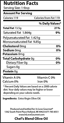 In Love Gourmet Chef's Blend Aceite Extra Virgen 250ML miniatura 2