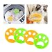 BIZHUDP Haustier Epilierer, Waschmaschine Epilierer, Wiederverwendbarer Waschmaschine Epilierer Hundehaar Katzenhaarfänger Fellentfernung in Waschmaschine und Trockner 4 Pack