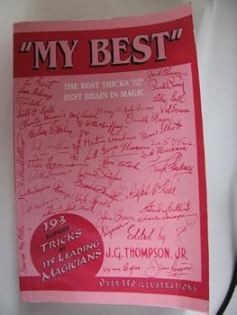 Paperback "My Best" (The Best Tricks from the Best Brain in Magic) Book