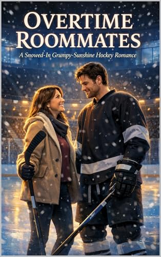 Bild: Overtime Roommates: A Snowed-In Grumpy-Sunshine Hockey Romance (English Edition) f�r 6,76 EUR bei amazon.de