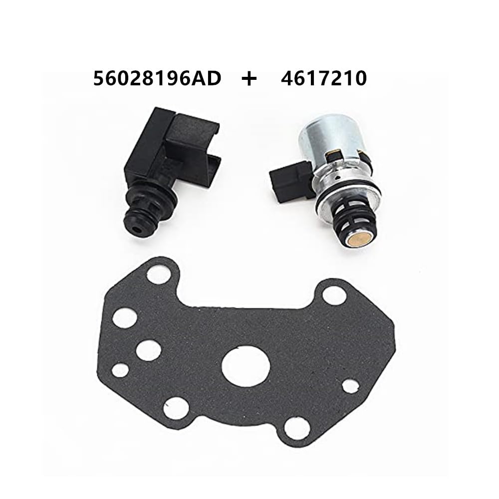 4617210 56028196AD A500 42RE 44RE A518 46RE A618 47RE 48RE Transmission Solenoids Governor Pressure Sensor Solenoid Compatible with for Dodg-e JEE-p