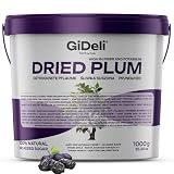 GiDeli Getrocknete Pflaumen 1 kg im Eimer ohne stein Ungesüßt aus Chile