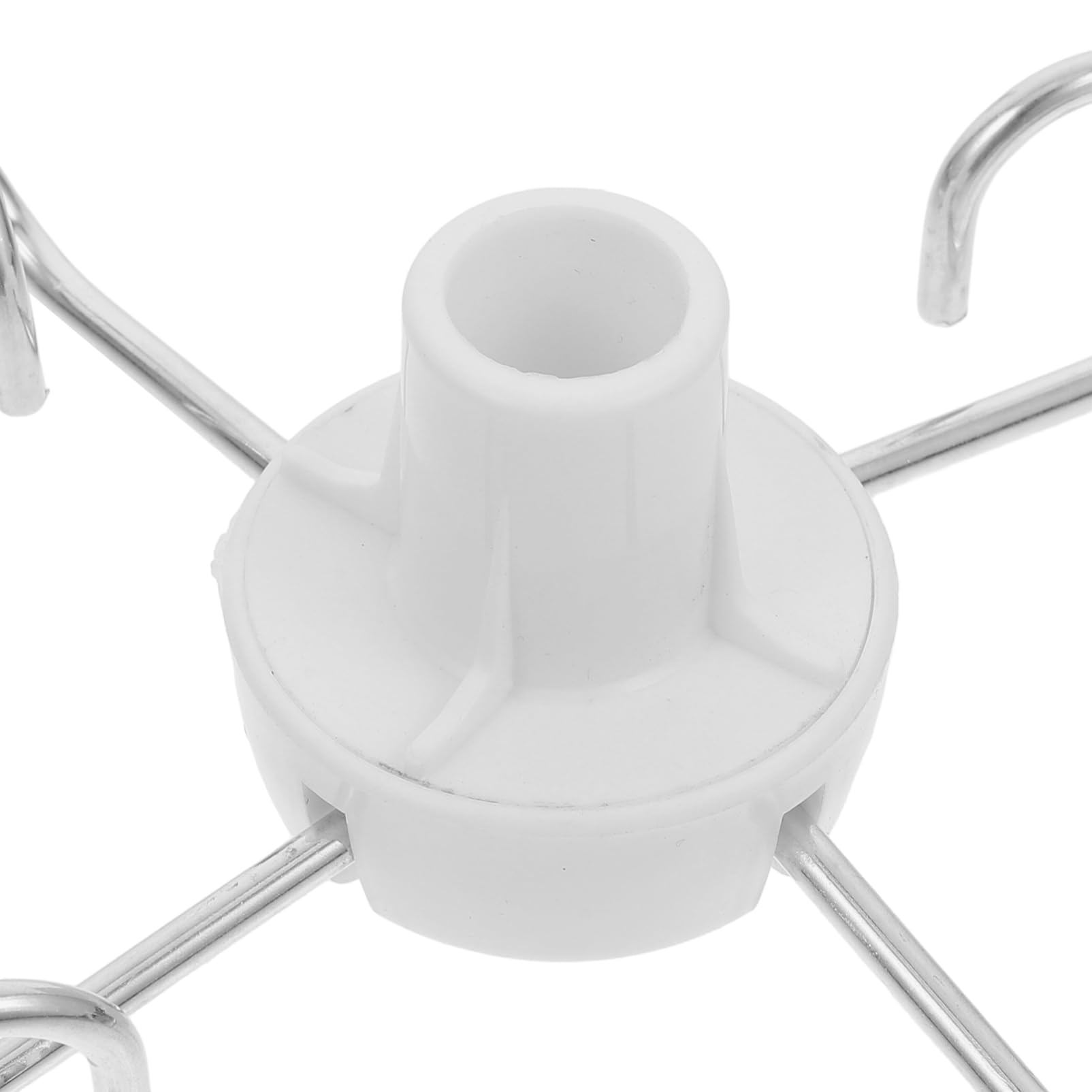 Crochet pour Perfusion Médicale en Plastique et Fer pour Support de Goutte | Crochet à Perfusion, Compatible Porte-flacons et Supports de Perfusion, Usage Médical et Hospitalier